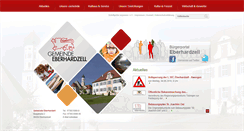 Desktop Screenshot of eberhardzell.de